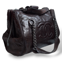 Bolsa Chanel Tote Marrom