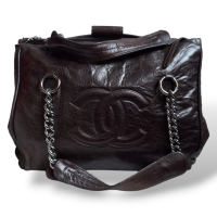 Bolsa Chanel Tote Marrom