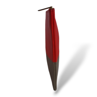 Clutch Celine Bicolor Vermelho e Marrom