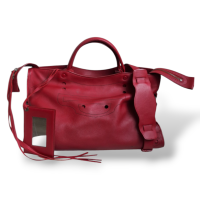 Bolsa Balenciaga Tote Blackout Vermelho