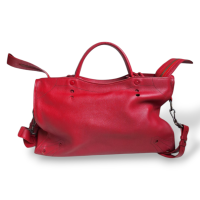 Bolsa Balenciaga Tote Blackout Vermelho