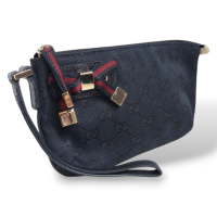 Clutch Gucci Princy GG Preta
