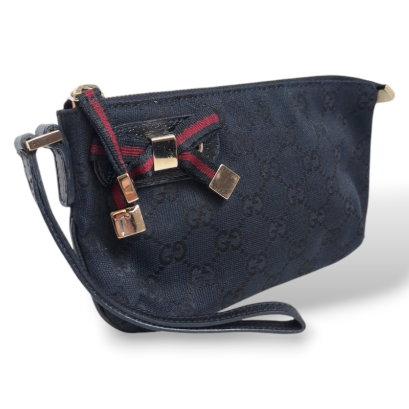 Clutch Gucci Princy GG Preta Clutch Gucci Princy GG Preta