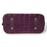 Bolsa Louis Vuitton Alma BB Croco Violeta 