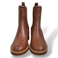 Bota Chloé de Couro Marrom-37