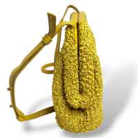 Bolsa Bottega Veneta Point Triangle Amarela