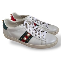 Tênis Gucci Ace Studded Off White-37