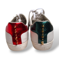 Tênis Gucci Ace Studded Off White-37