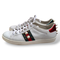Tênis Gucci Ace Studded Off White-37