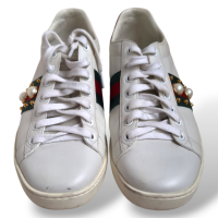 Tênis Gucci Ace Studded Off White-37