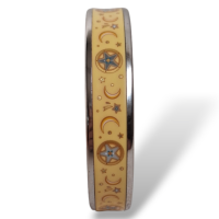 Bracelete Hermès Amarelo Esmaltado 