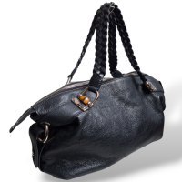 Bolsa Gucci Bamboo Preta