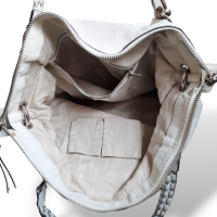 Bolsa Gucci Bamboo Off White