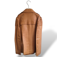 Casaco Gucci Couro Caramelo Infantil