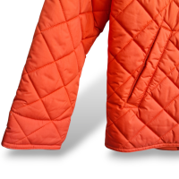 Casaco Polo Ralph Lauren Matelassê Laranja com Zíper - 10/12