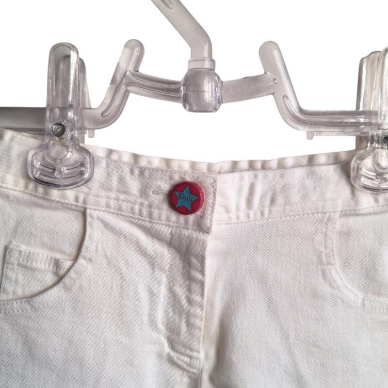 Calça Dior Off White - 3 - Infantil Calça Dior Off White - 3 - Infantil