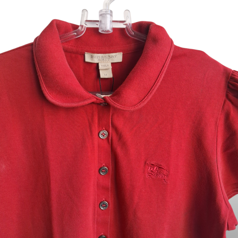 Blusa Burberry Vermelha - P Blusa Burberry Vermelha - P