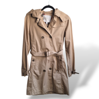 Trench Coat Burberry Bege - 14 - Infantil