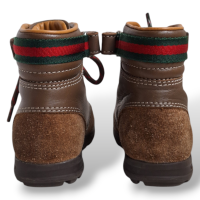 Bota Gucci Suede Caramelo - 19 - Infantil
