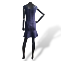 Vestido Herve Leger Azul-PP