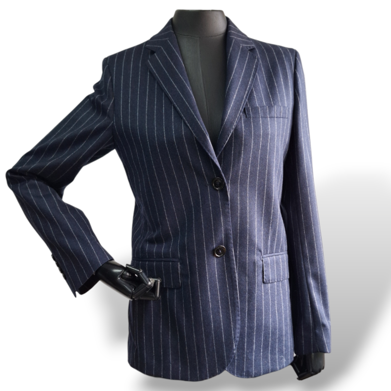 Blazer Kenzo Azul Listrado-34