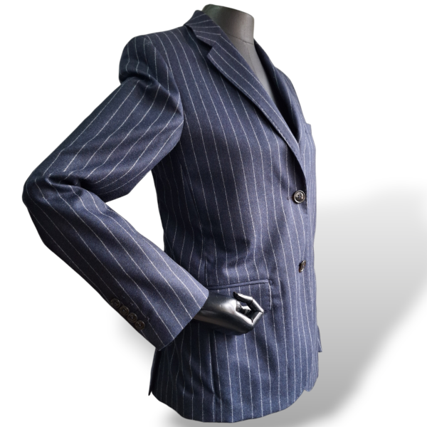 Blazer Kenzo Azul Listrado-34