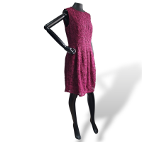 Vestido Carolina Herrera Vinho-42