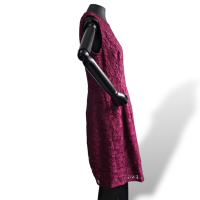 Vestido Carolina Herrera Vinho-42