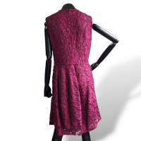Vestido Carolina Herrera Vinho-42