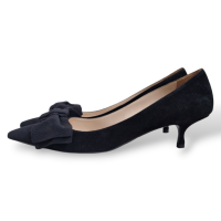 Scarpin Prada Preto com Laço-38