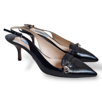 Slingback Prada Preto