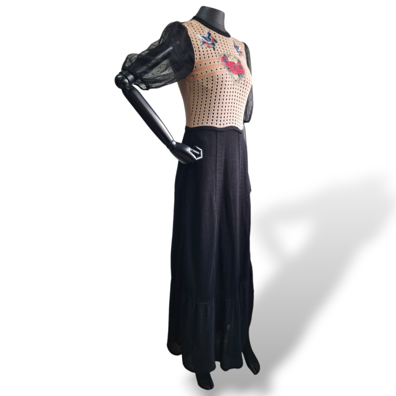 Vestido Red Valentino Estampado Tricot-G