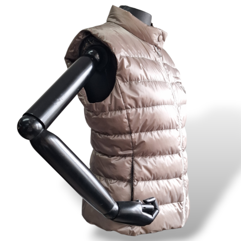 Colete Prada Nylon Bege-42 Colete Prada Nylon Bege-42