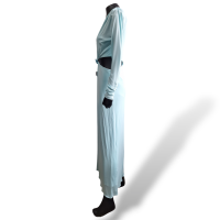 Vestido Cris Barros Azul em Viscose-36