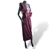 Vestido Paula Raia Vinho-36