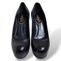 Scarpin Yves Saint Laurent Meia Pata Preto-37