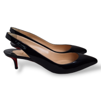 Sling Back Christian Louboutin Preto-39