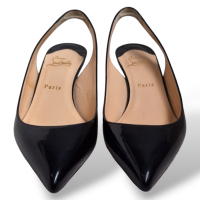 Sling Back Christian Louboutin Preto-39
