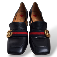 Mocassim Gucci GG Pearl Preto-37