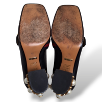 Mocassim Gucci GG Pearl Preto-37