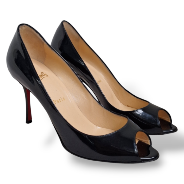 Peep Toe Christian Louboutin Preto-37