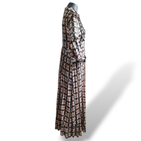 Vestido Valentino Estampa Morango em Seda com Forro-40