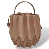 Bolsa Ryzi Gamora em Couro Bege