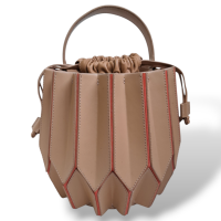 Bolsa Ryzi Gamora em Couro Bege