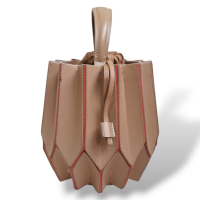 Bolsa Ryzi Gamora em Couro Bege