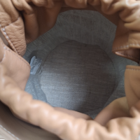 Bolsa Ryzi Gamora em Couro Bege