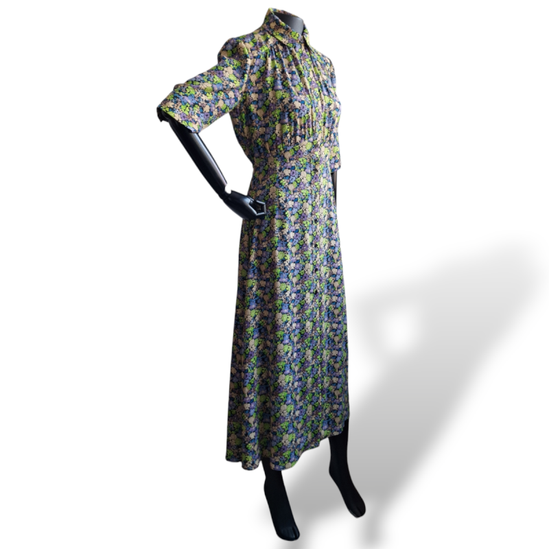 Vestido Maje Florido Estampado Flores-38