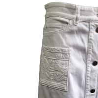 Saia Valentino Jeans Branco-38
