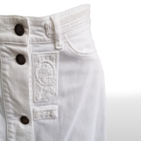 Saia Valentino Jeans Branco-38