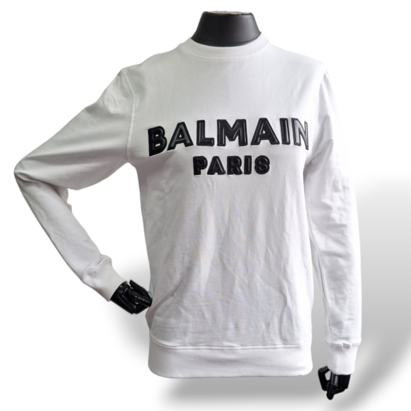 Moletom Balmain Branco NOVO - PP Moletom Balmain Branco NOVO - PP